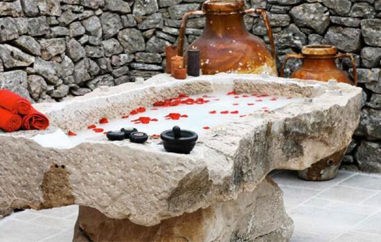 Masseria Quis Ut Deus Crispiano Bagian luar foto
